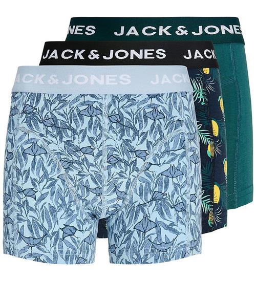 Jack & Jones Boxershorts - 3-pak - JacJake - Navy Blazer/Chambra