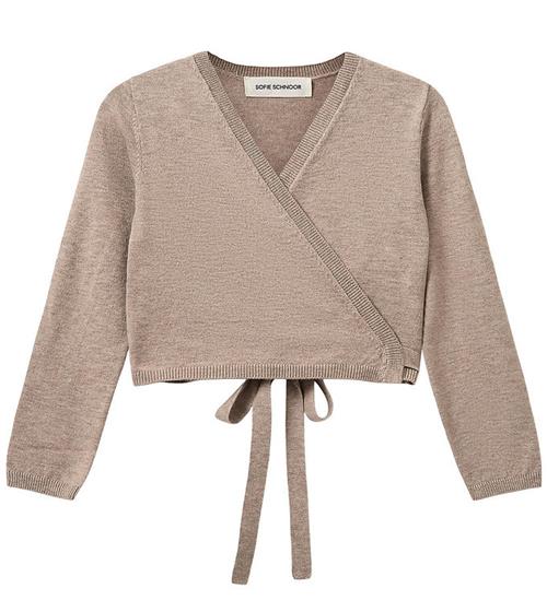 Sofie Schnoor Cardigan - Strik - Noos - GracySK - Brown Melange