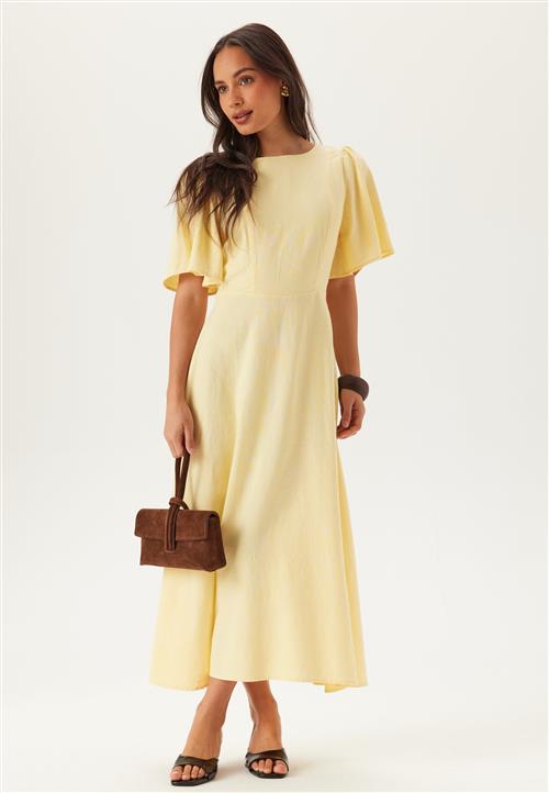 BUBBLEROOM Linen Midi Dress