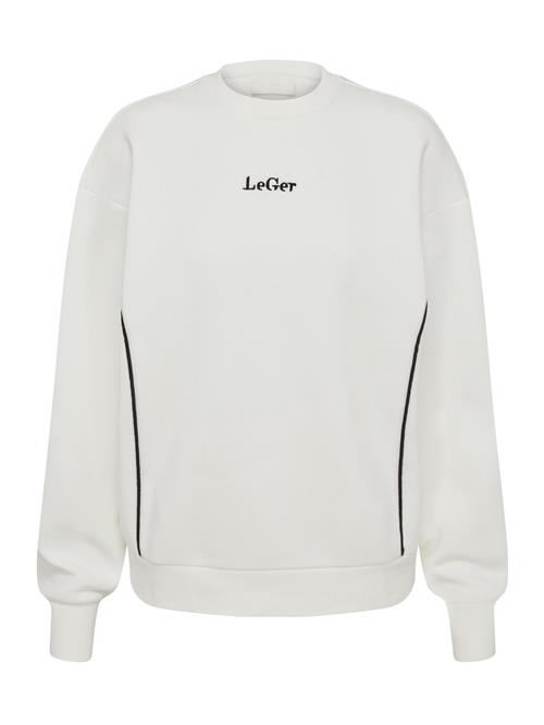 LeGer by Lena Gercke Sweatshirt 'Jannia'  sort / hvid