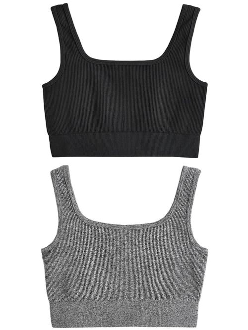 Next Overdel 'gerippt'  grå / sort