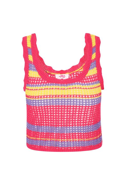 MYMO Sticktop 'Spring Summer'  gul / lilla / pink