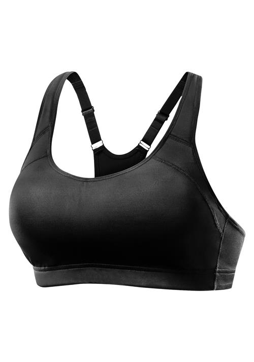 LASCANA ACTIVE Sports-BH  sort / hvid