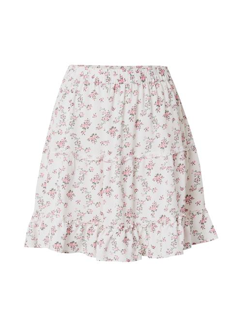 PIECES Nederdel 'PCNYA'  blå / grøn / hvid