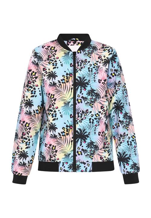 MYMO Overgangsjakke  lyseblå / lysegul / lyserød / sort