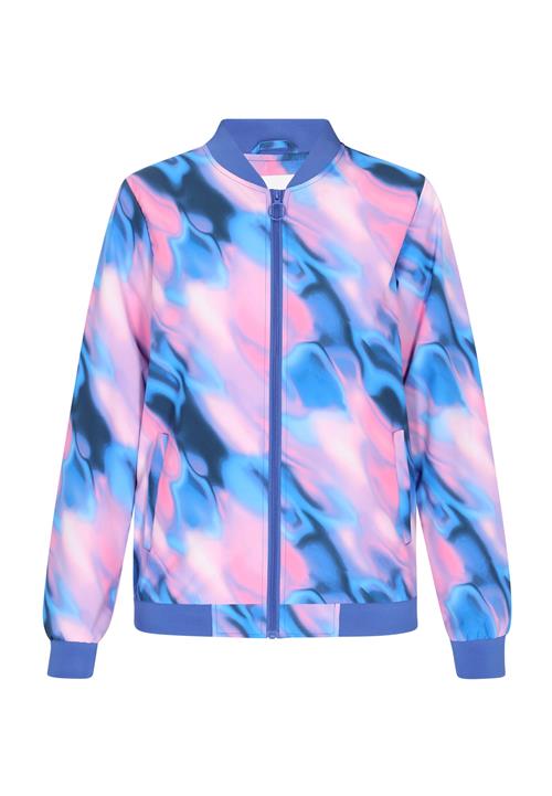 MYMO Overgangsjakke  blå / cyanblå / lilla / lyserød