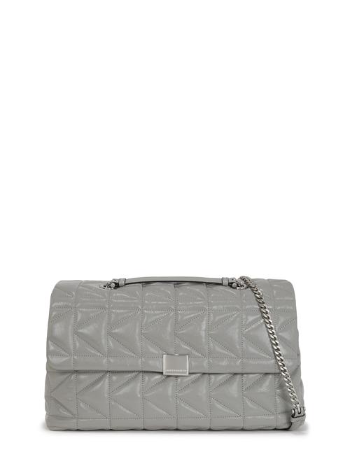 Karl Lagerfeld Skuldertaske 'Kuilt'  grå