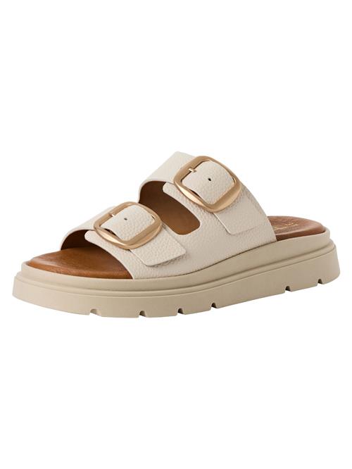 Tamaris Pantoletter  lysebeige