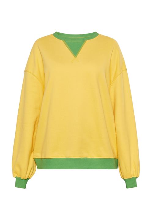 usha BLUE LABEL Sweatshirt  gul / grøn