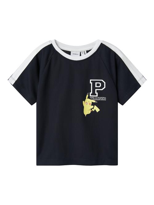 NAME IT Shirts 'NMMMANAK POKEMON'  navy / turkis / gul / hvid