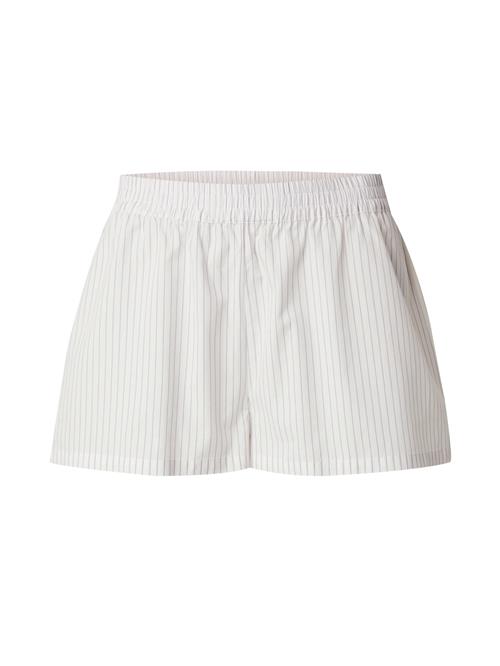 millane Bukser  lilla / hvid