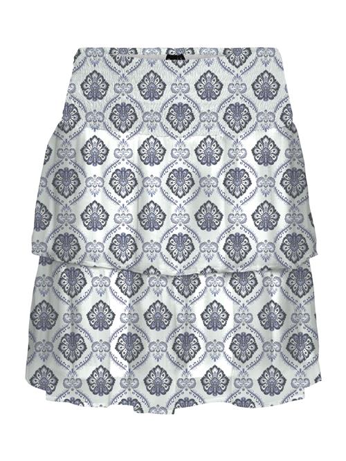 Vero Moda Petite Nederdel 'VMSMILLA'  natblå / safir / hvid