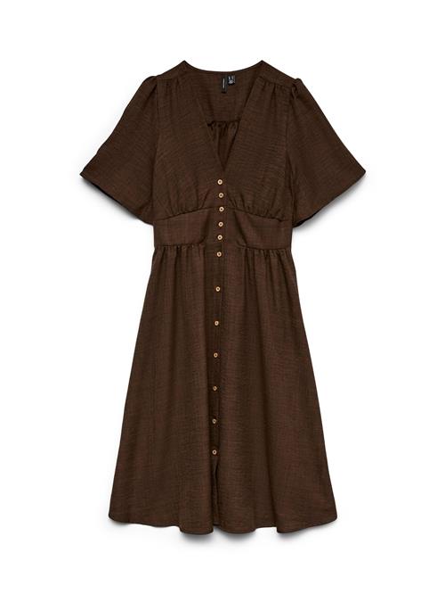 VERO MODA Kjole 'VMMelaney'  mørkebrun