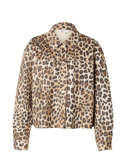 ONLY Overgangsjakke 'ONLZOE'  creme / camel / cognac / sort