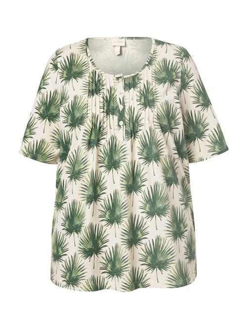 Ulla Popken Shirts  gran / offwhite