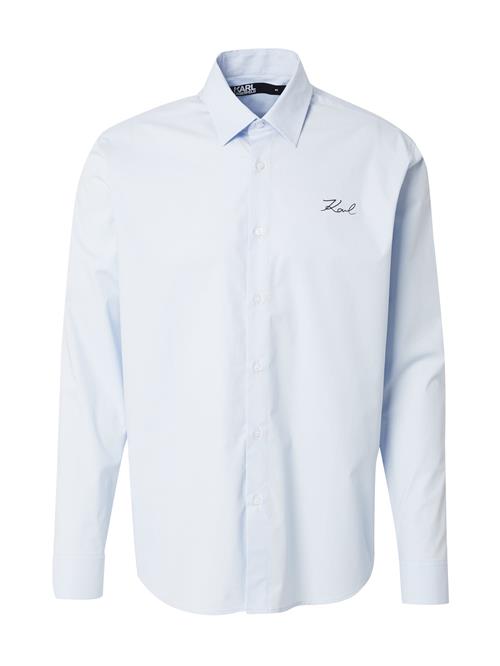 Karl Lagerfeld Skjorte  lyseblå / sort