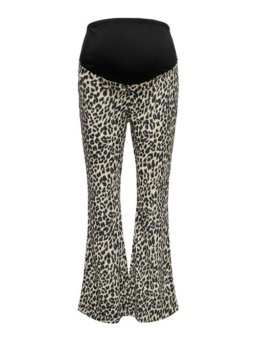 Only Maternity Bukser  greige / sort