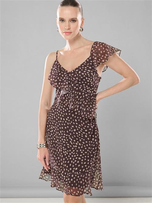 Trendyol Kjole  beige / brun