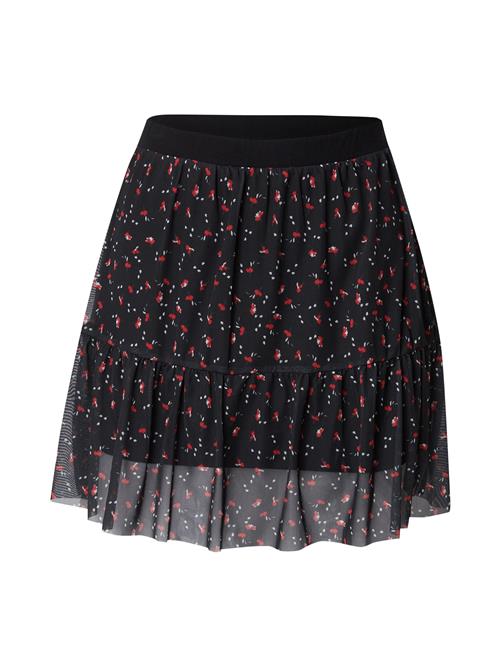 ABOUT YOU Nederdel 'Saskia'  rød / sort / hvid