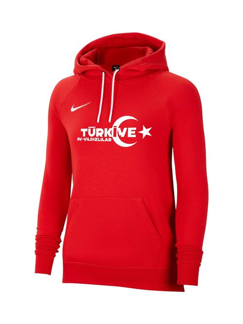 NIKE Sportsweatshirt  rød / hvid