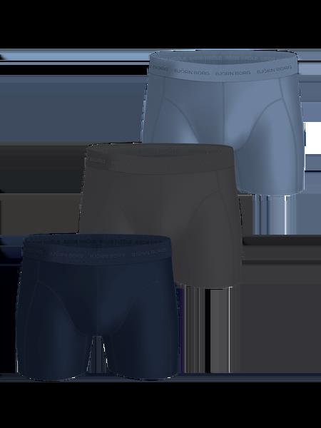 Björn Borg Microfiber Boxers 3-pack Sort, L