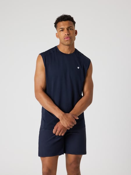 Björn Borg Ace Mesh Panel Tank Marineblå, XL