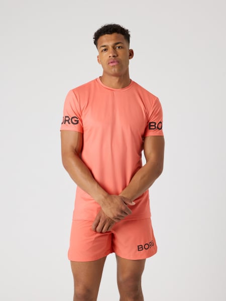 Björn Borg Borg T-shirt Orange, XXL
