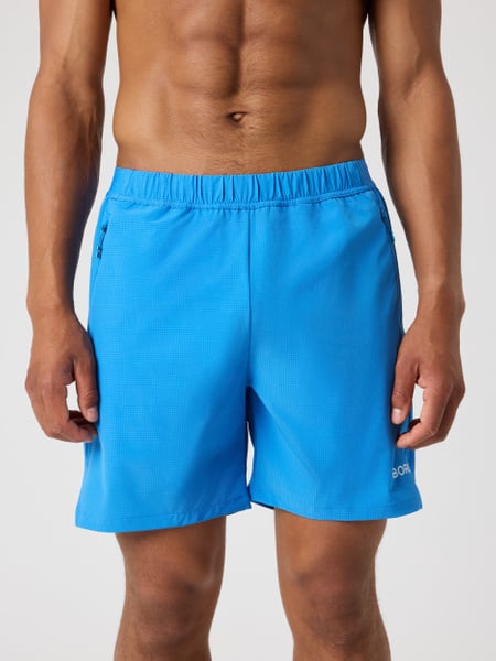 Björn Borg Borg Zip Shorts 7 Inch Blå, S