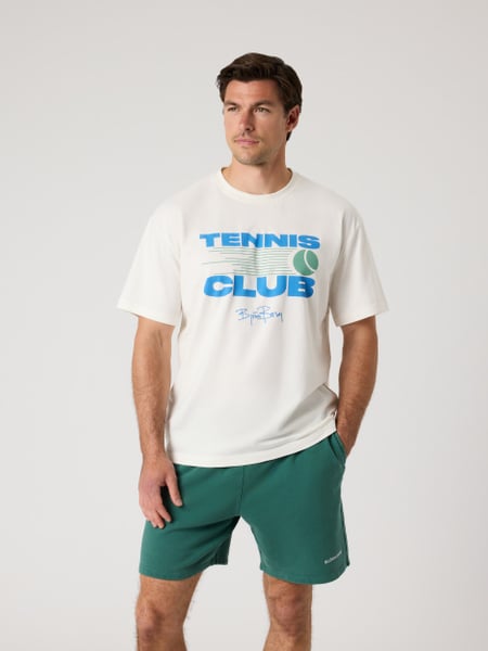 Björn Borg Borg Classic Print T-shirt Hvid, S