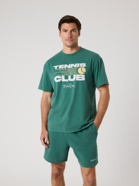 Björn Borg Borg Classic Print T-shirt Grøn, XXL
