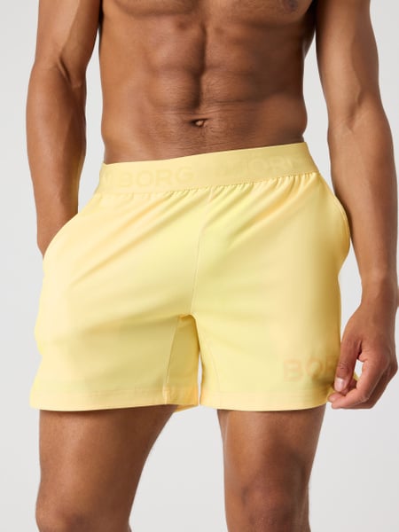 Björn Borg Borg Shorts 6 Inch Gul, L