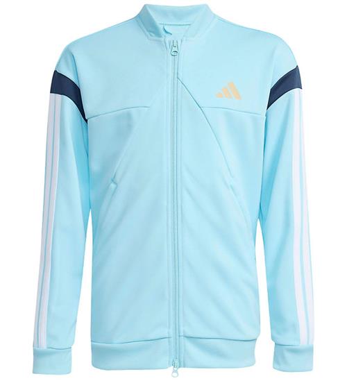 adidas Performance Cardigan - J Hot Top - Iceblu/White/Hazbei