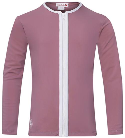 Petit Crabe Badebluse - Zipper - UPF50+ - Heather