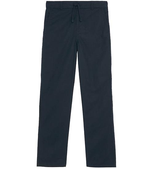 Lyle & Scott Bukser - Bomuld/Hør - Dark Navy