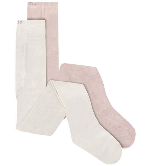 Minymo Strømpebukser - 2-pak - Shell