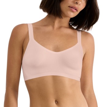 Sloggi BH ZERO Feel Air Bralette Lyserosa Medium Dame
