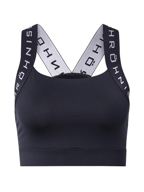 Röhnisch Sports-BH 'KAY'  sort / hvid