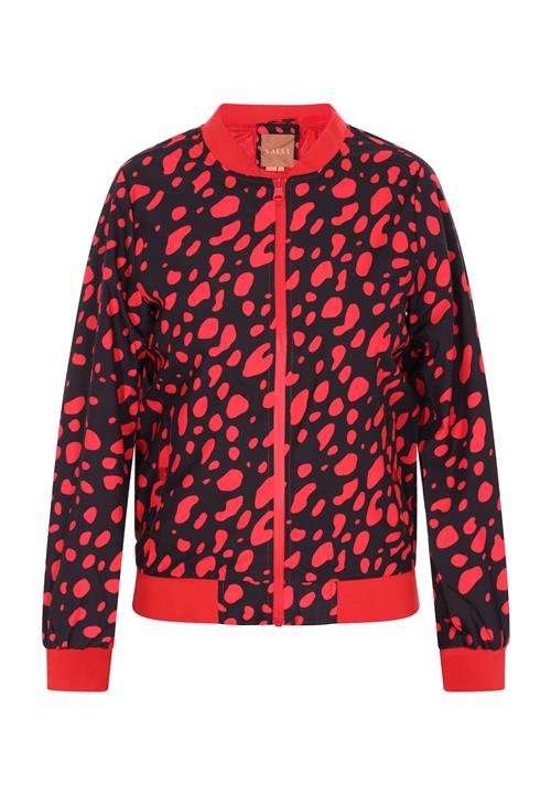 NALLY Overgangsjakke  lys rød / sort