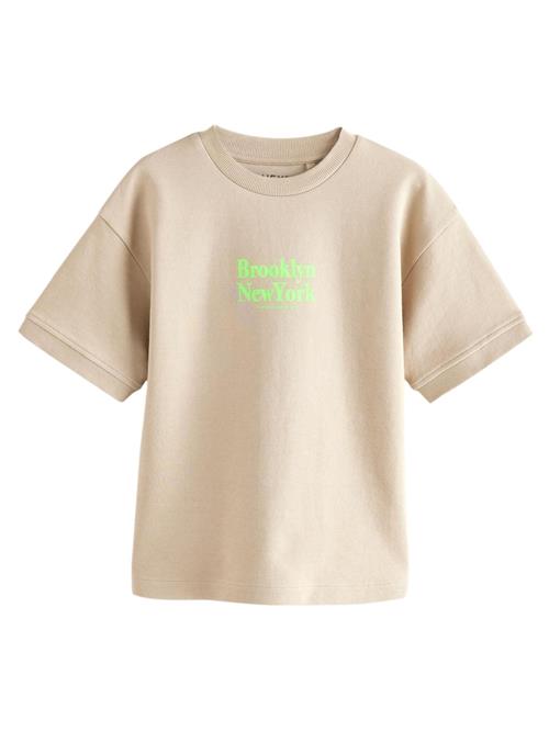 Next Shirts  beige / neongrøn