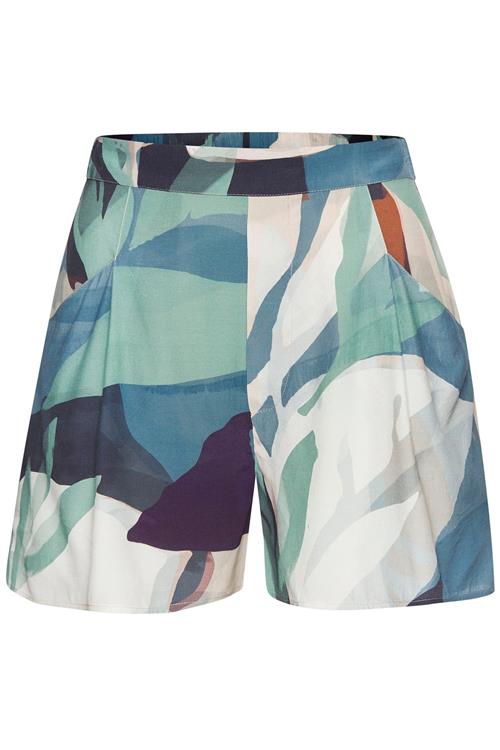 LASCANA Bukser  blå / turkis / mørkeblå / offwhite