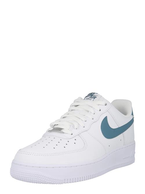 Nike Sportswear Sneaker low 'Air Force 1 '07'  petroleum / hvid