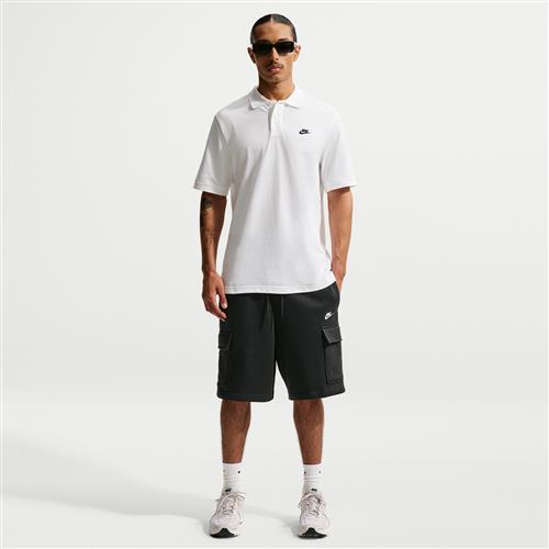 Nike Club-cargoshorts i fleece til mænd - sort