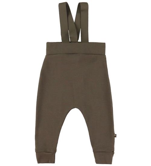 Smallstuff Bukser m. Seler - Dark Mole