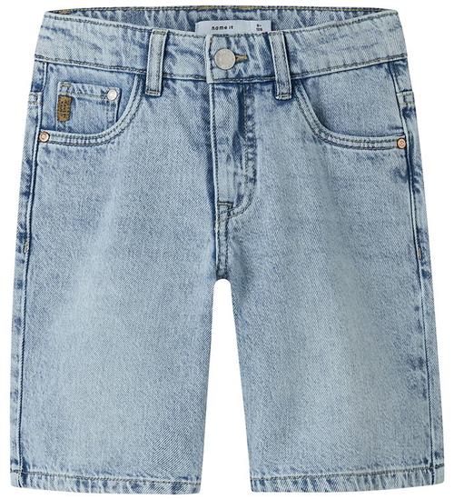 Name It Shorts - Noos - NkmRyan - Light Blue Bleached Denim