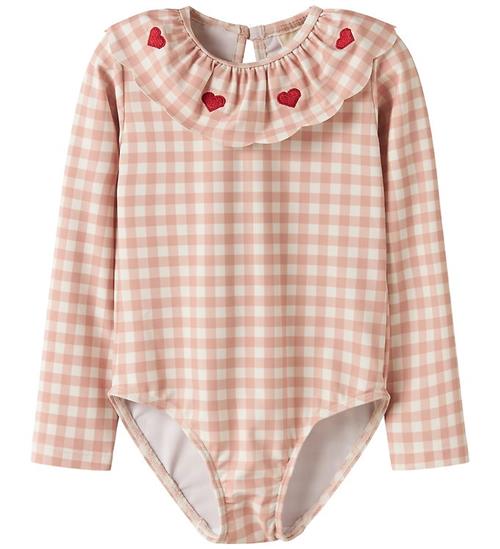 Lil Atelier Badedragt - NmfFinley - Misty Rose