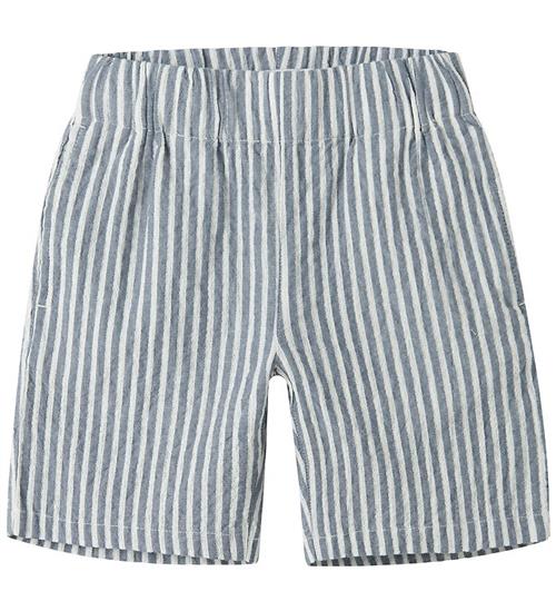 Name It Shorts - NkmFedenis - Vintage Indigo/Cloud Dancer
