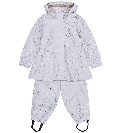 Mikk-Line Regntøj - PU - Heart Sprinkle Foil AOP