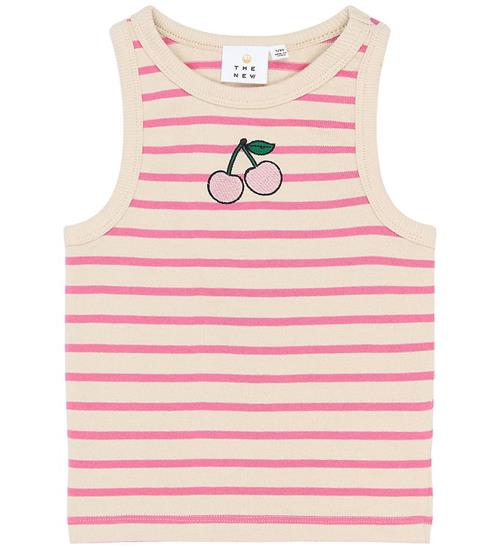 The New Top - TnShannon - Carmine Rose Striped