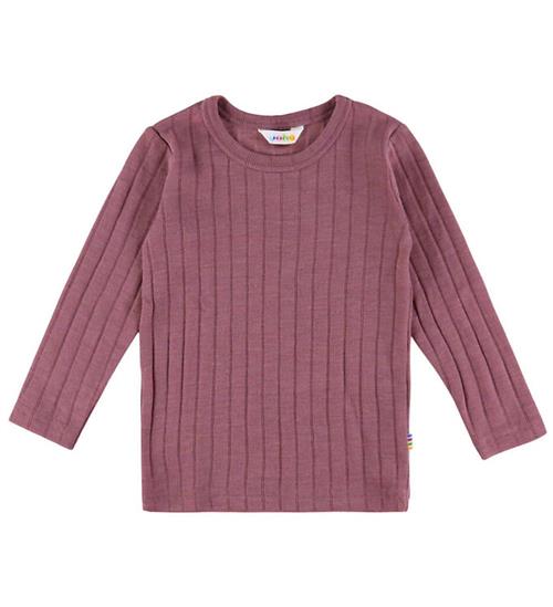 Joha Bluse - Uld/Silke - Lilla