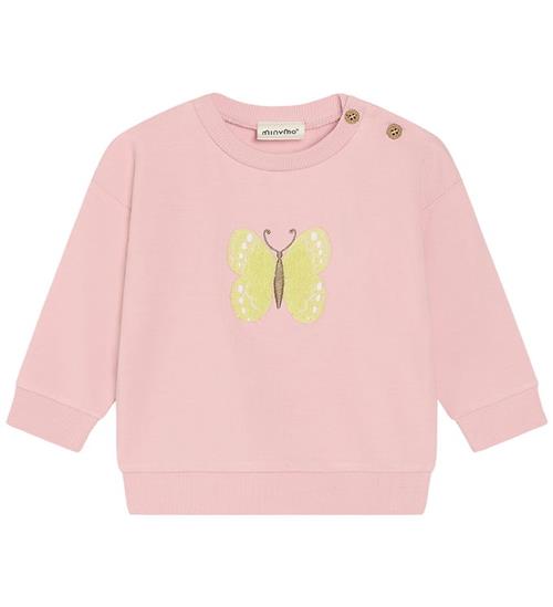 Minymo Sweatshirt - Viskose - Rosy Tough